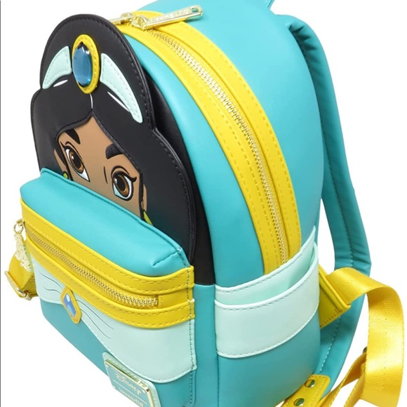 Loungefly Disney Princess Jasmine Cosplay Mini Backpack - Picture 2 of 9